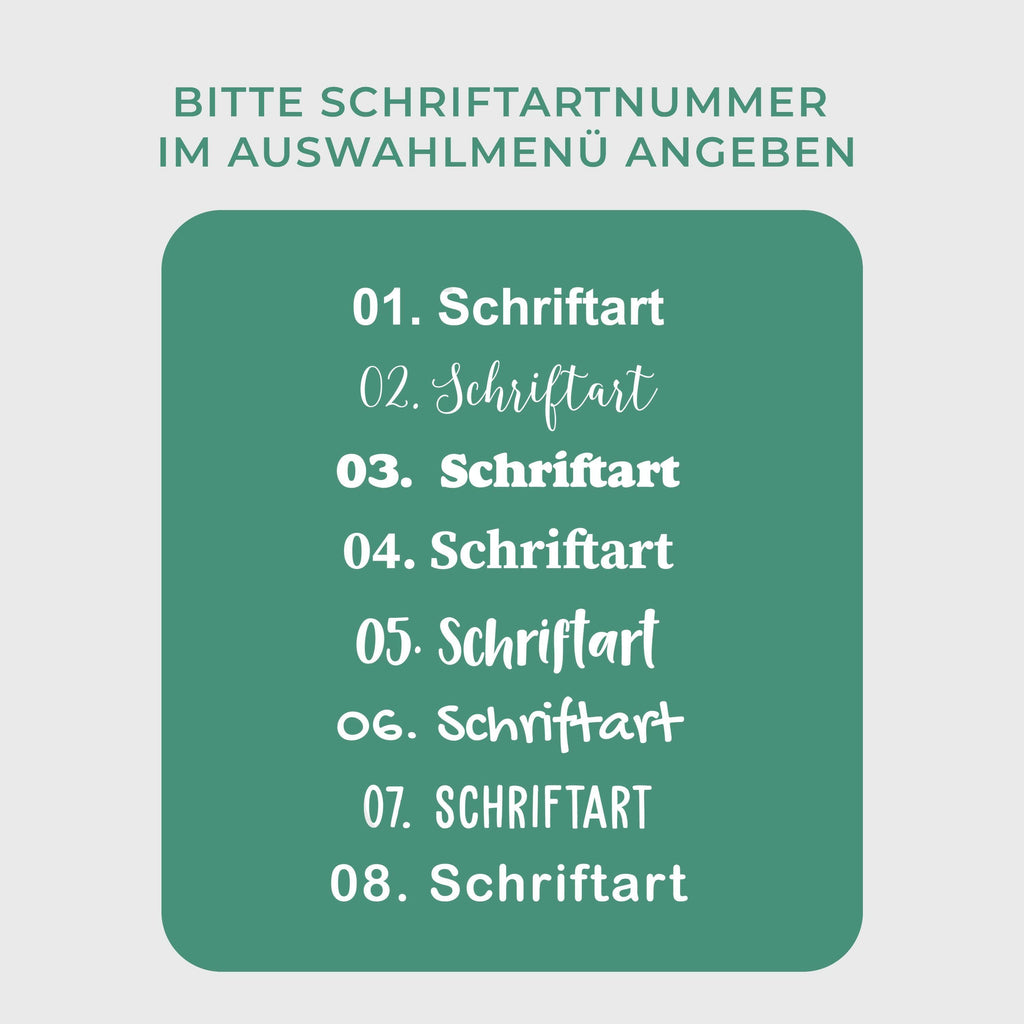 Fußmatte Personalisiert mit Namen - Wuschtext & Wunschname - ca. 60 x 40 cm, rutschfest & waschbar - Image 7