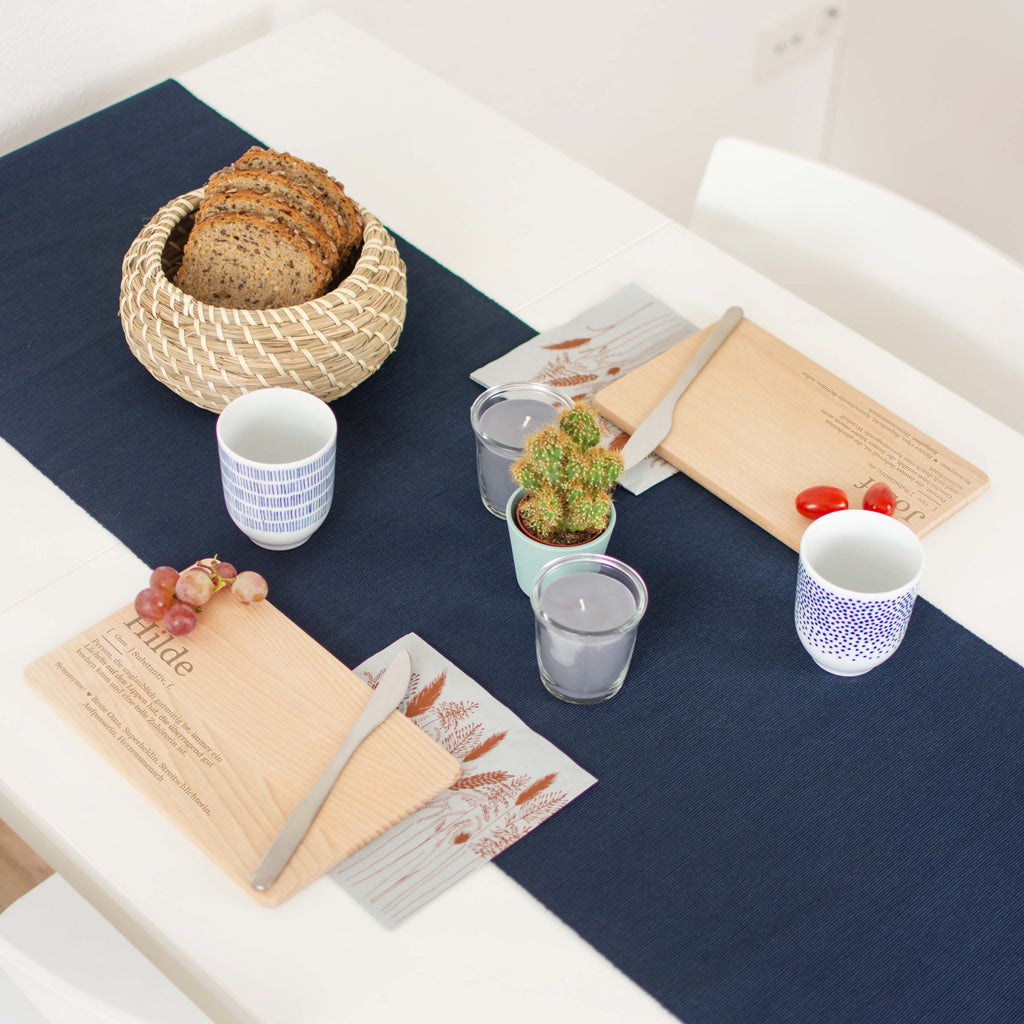 Frühstücksbrettchen mit Gravur - Personalisiert mit Namen - Omi Großmutter Lexikon - Image 2