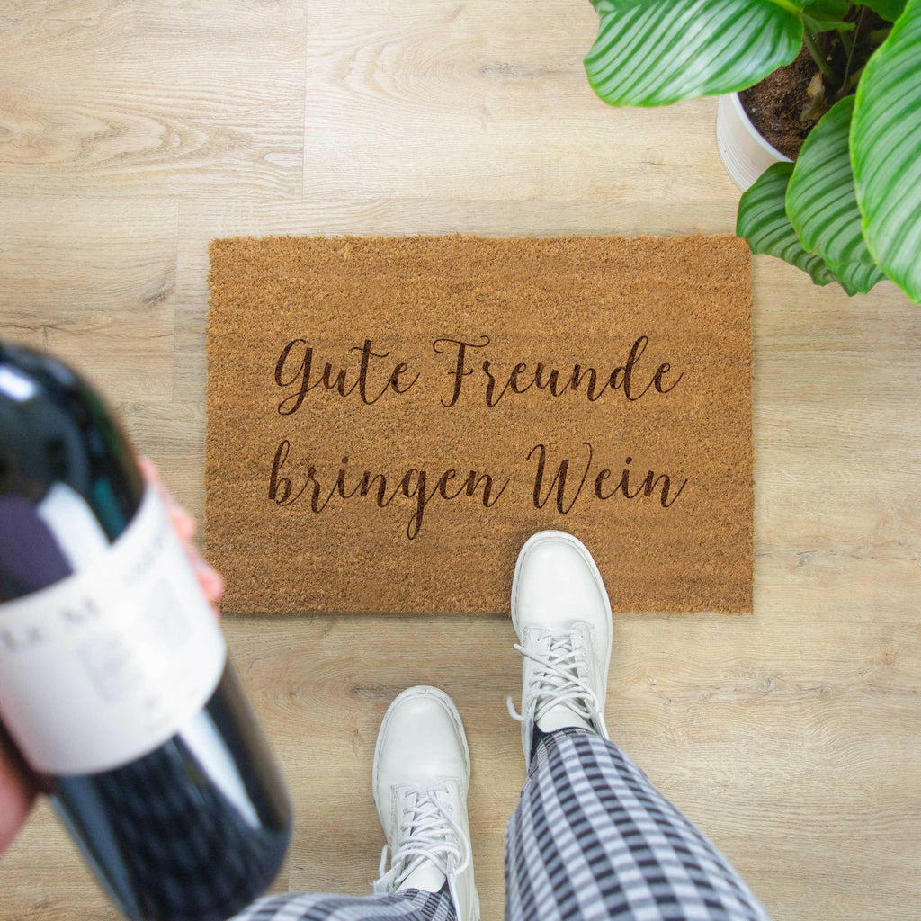 Fußmatte Personalisiert mit Namen - Wuschtext & Wunschname - ca. 60 x 40 cm, rutschfest & waschbar - Image 9