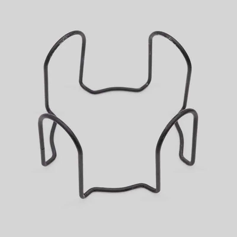 Metallhalter für Schieferuntersetzer - Deko für zu Hause, schwarz - Image 2