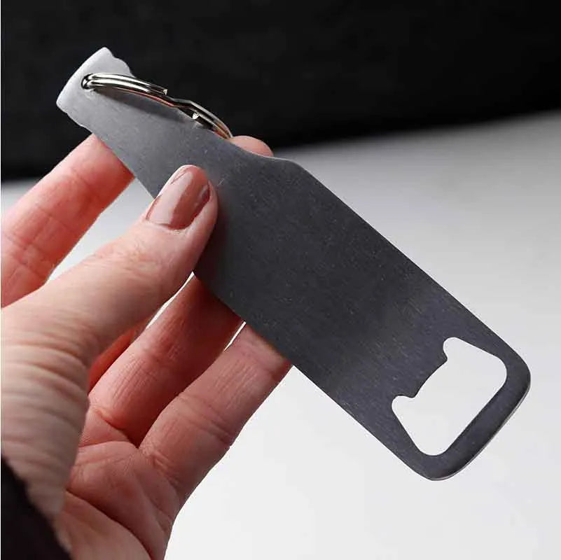 Flaschenöffner in Flaschenform aus Edelstahl - Image 5