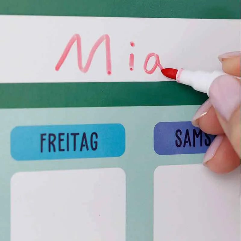 Montessori Kinder Wochenplaner - Routine Planer mit Magneten - Image 6