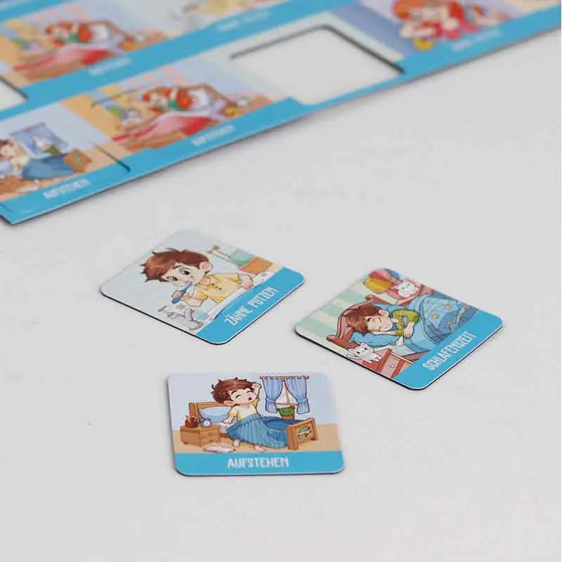 Montessori Kinder Wochenplaner - Routine Planer mit Magneten - Image 8