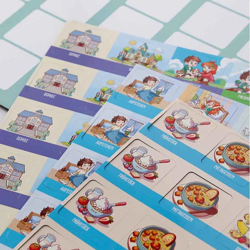 Montessori Kinder Wochenplaner - Routine Planer mit Magneten - Image 9