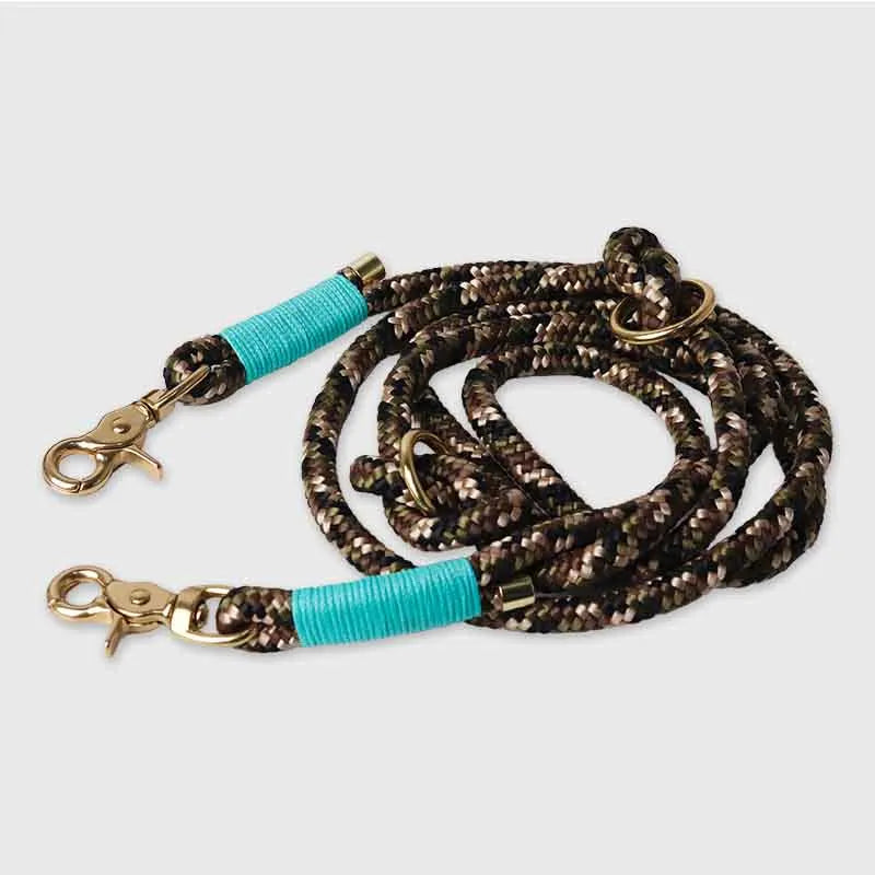 Paracord handgemachtes Hundeleine, grün - XS, S-L - Image 8