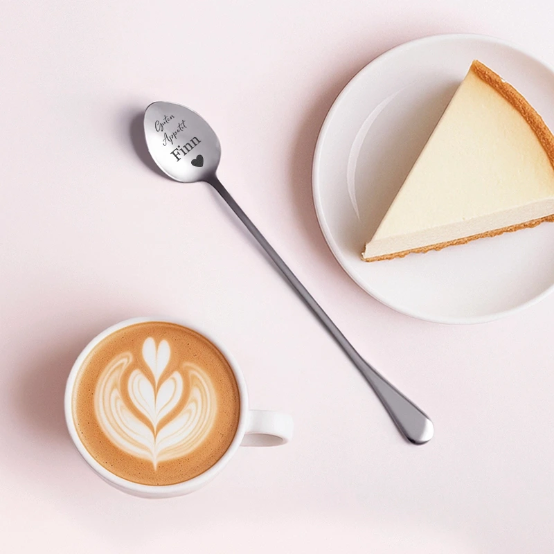 Personalisierter Dessertlöffel - Kaffeelöffel als Geschenk zum Geburtstag & Jubiläum - Image 6