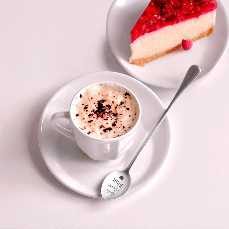 Personalisierter Dessertlöffel - Kaffeelöffel als Geschenk zum Geburtstag & Jubiläum - Image 7