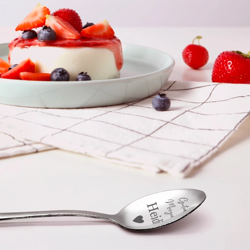 Personalisierter Dessertlöffel - Kaffeelöffel als Geschenk zum Geburtstag & Jubiläum - Image 8