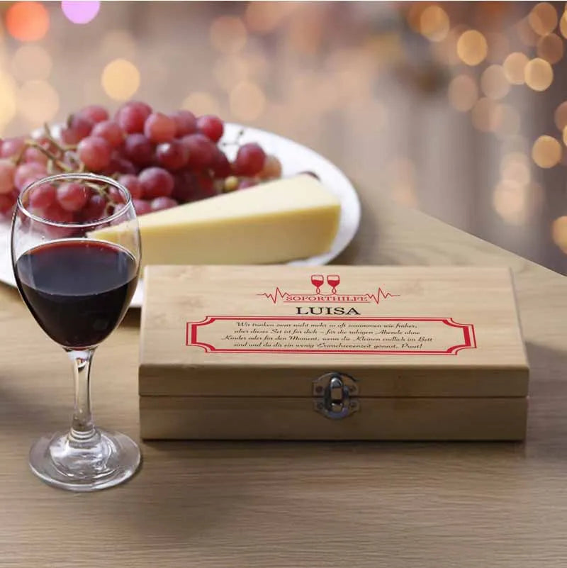 Weinöffner Set Personalisiert mit Geschenkbox - Image 7
