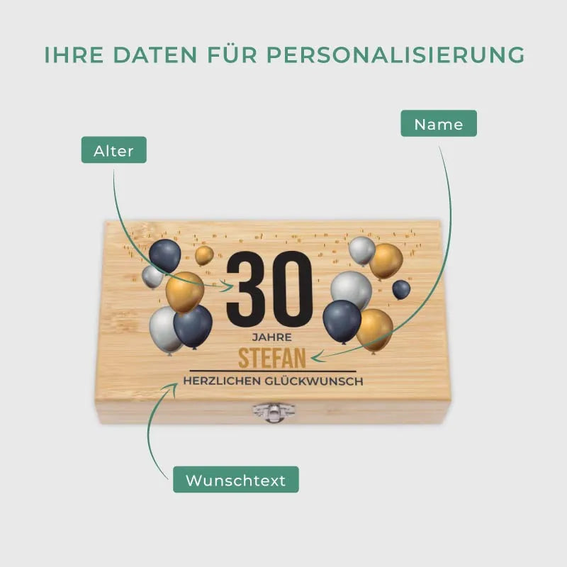 Weinöffner Set Personalisiert mit Wunschtext - Image 3