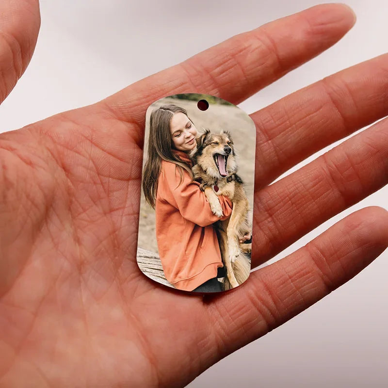 Schlüsselanhänger personalisiert mit Foto als Personalisiertes Geschenk für Tierbesitzer  - Image 6