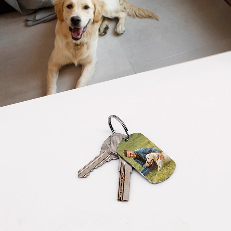 Schlüsselanhänger personalisiert mit Foto als Personalisiertes Geschenk für Tierbesitzer  - Image 8