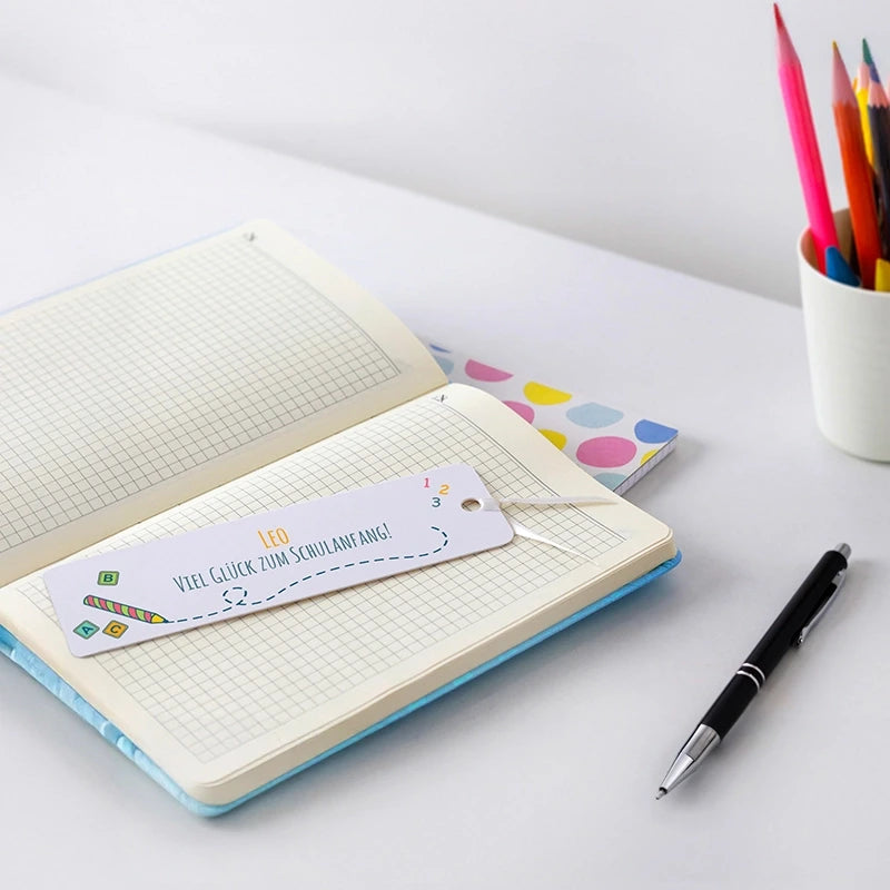 Personalisiertes Lesezeichen aus Acrylglas für Schulkinder - Personalisiertes Geschenk für Schüler - Schule - Image 4