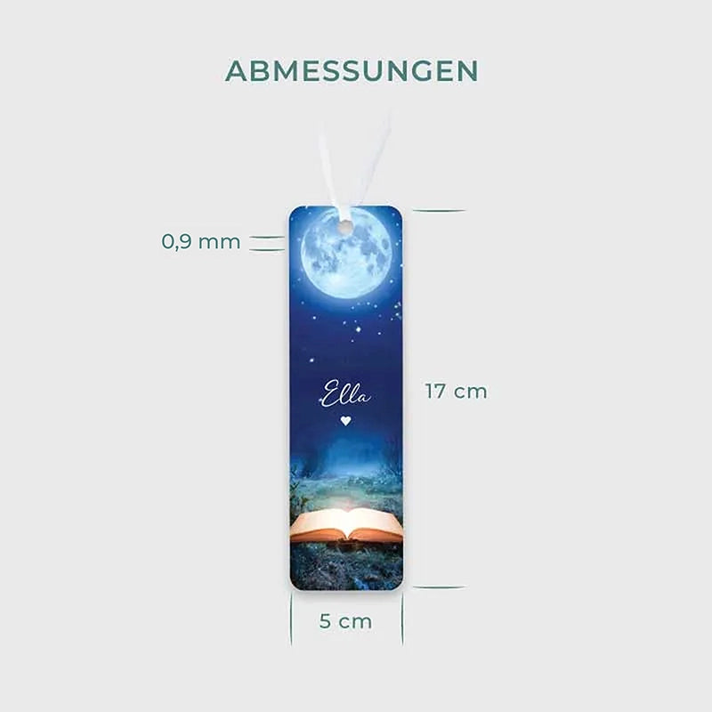 Personalisiertes Lesezeichen aus Acrylglas | Buchzeichen für Erwachsene & Kinder - Fantasy - Image 5