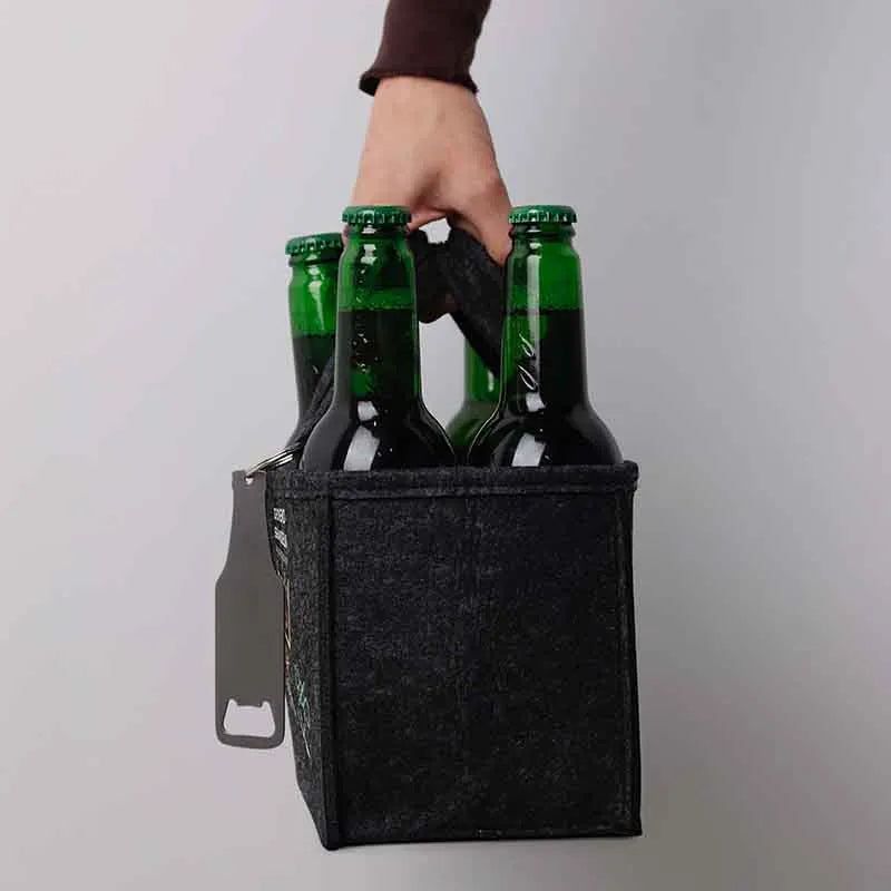 Personalisierte Männerhandtasche - Flaschenträger als Geschenk für Männer - Image 8