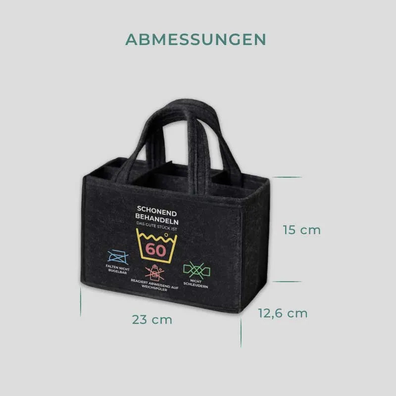 Personalisierte Männerhandtasche - Flaschenträger als Geschenk für Männer - Image 5