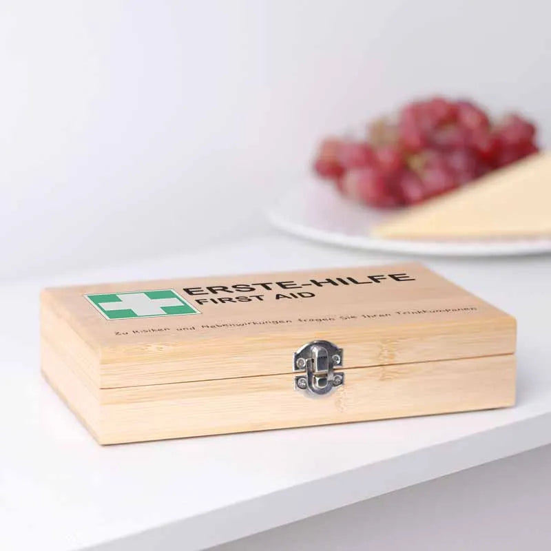 Weinöffner Set mit Geschenkbox aus Holz - Image 8