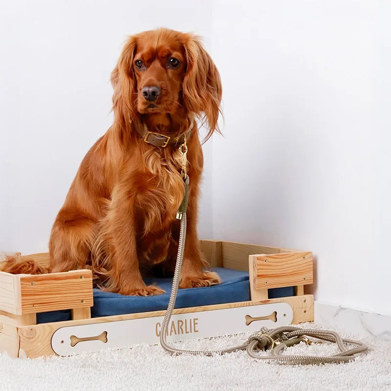 Paracord handgemachtes Hundehalsband, braun - XS, S, M, L - Image 7