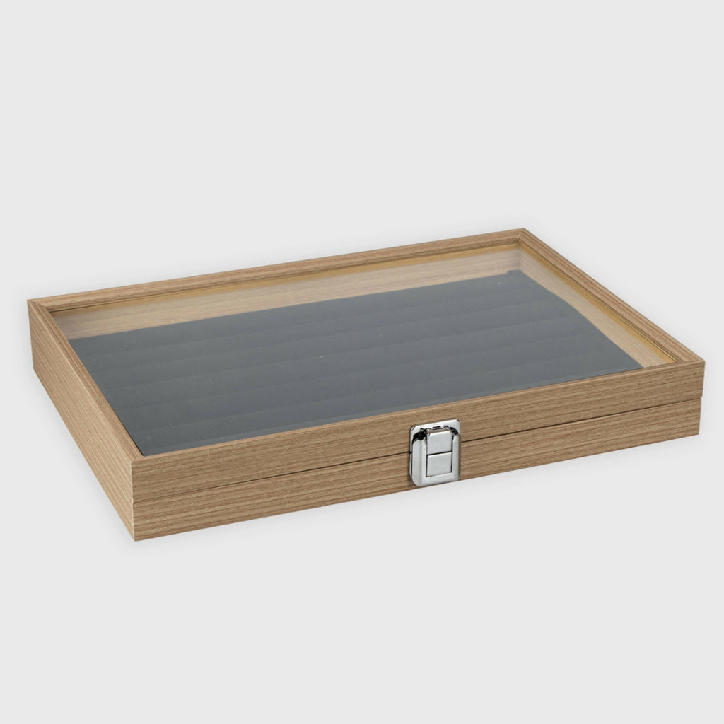 Schmuckkasten für Ringe aus MDF - 7 Slots.
