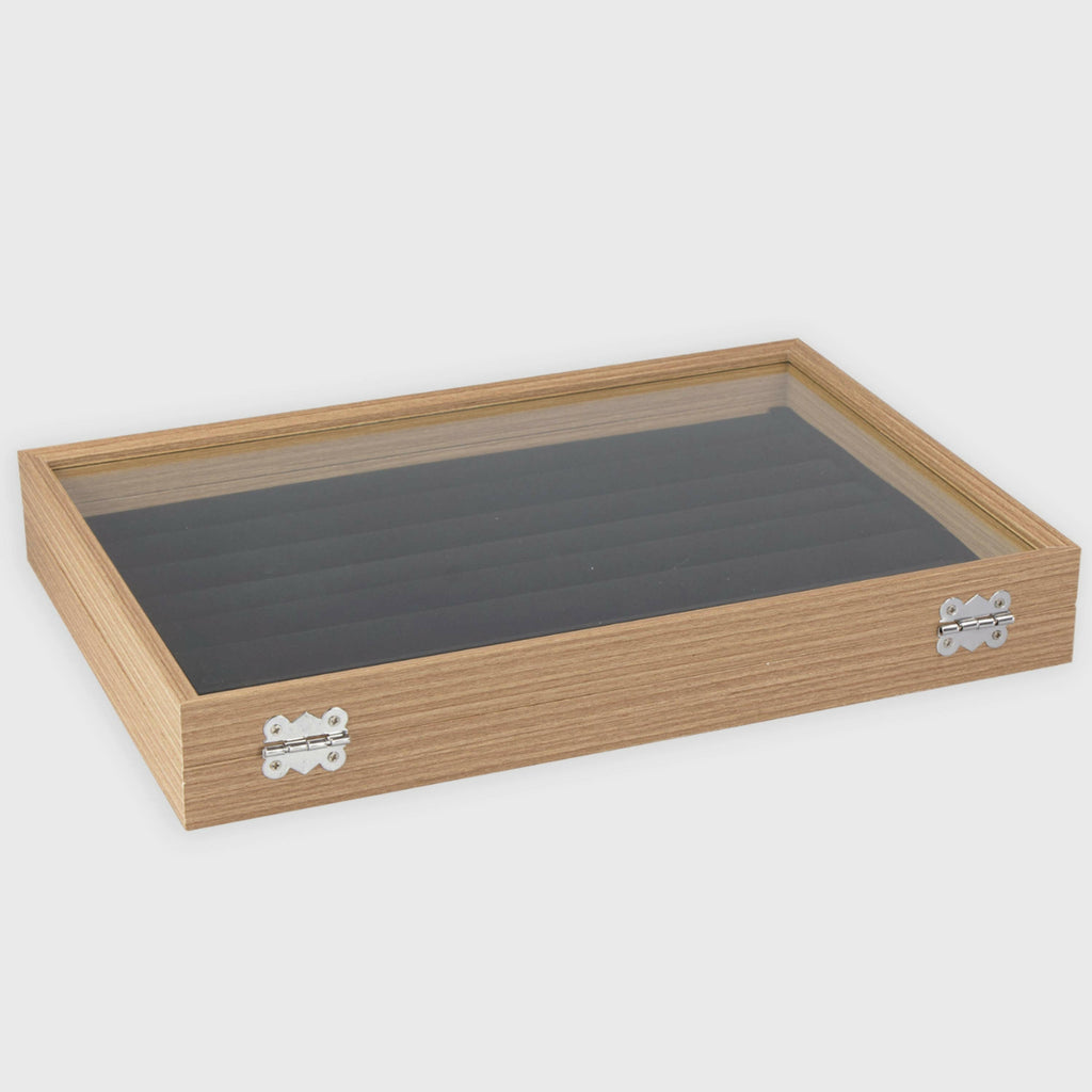 Schmuckkasten für Ringe aus MDF - 7 Slots.