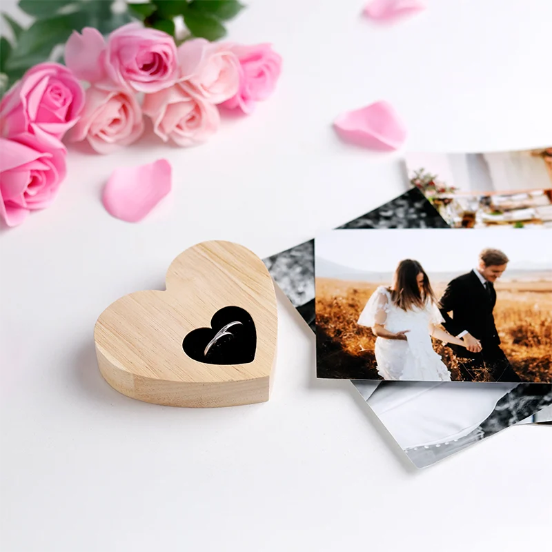 Ringkissen zur Hochzeit - Herzform - Image 8