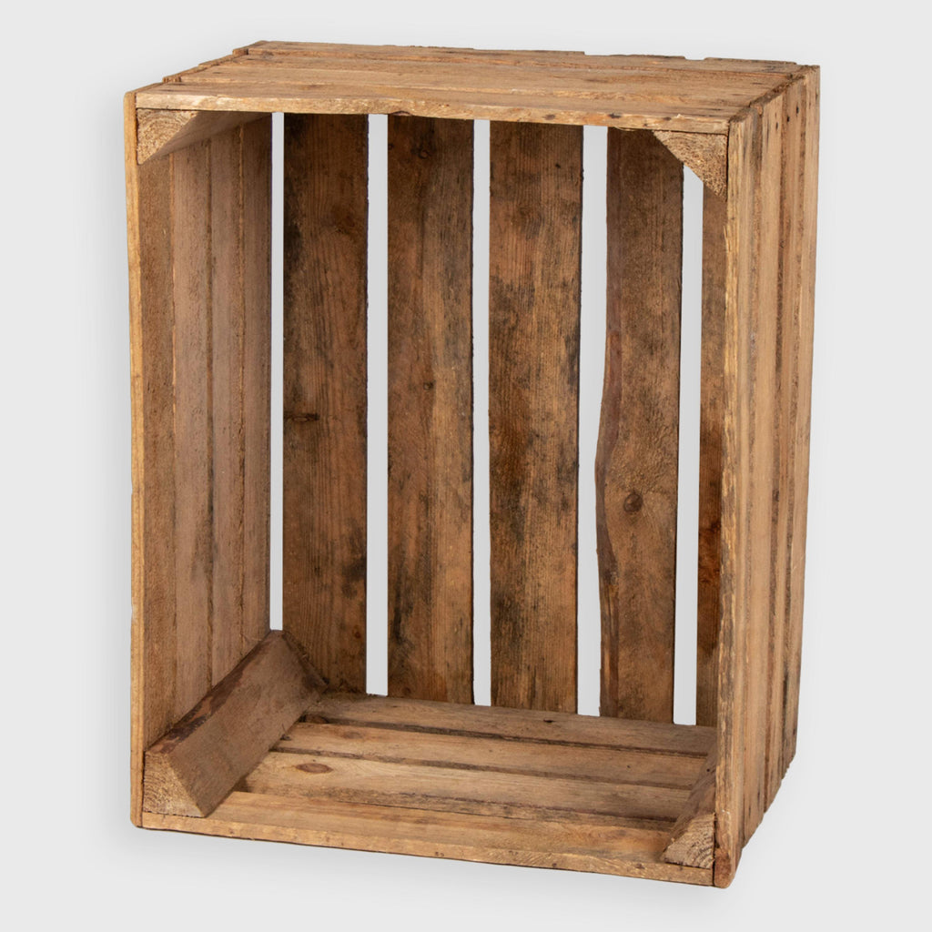 Gebrauchte Weinkiste - Alte Holzkiste Natur - ca. 50 x 40 x 30 cm - Image 5