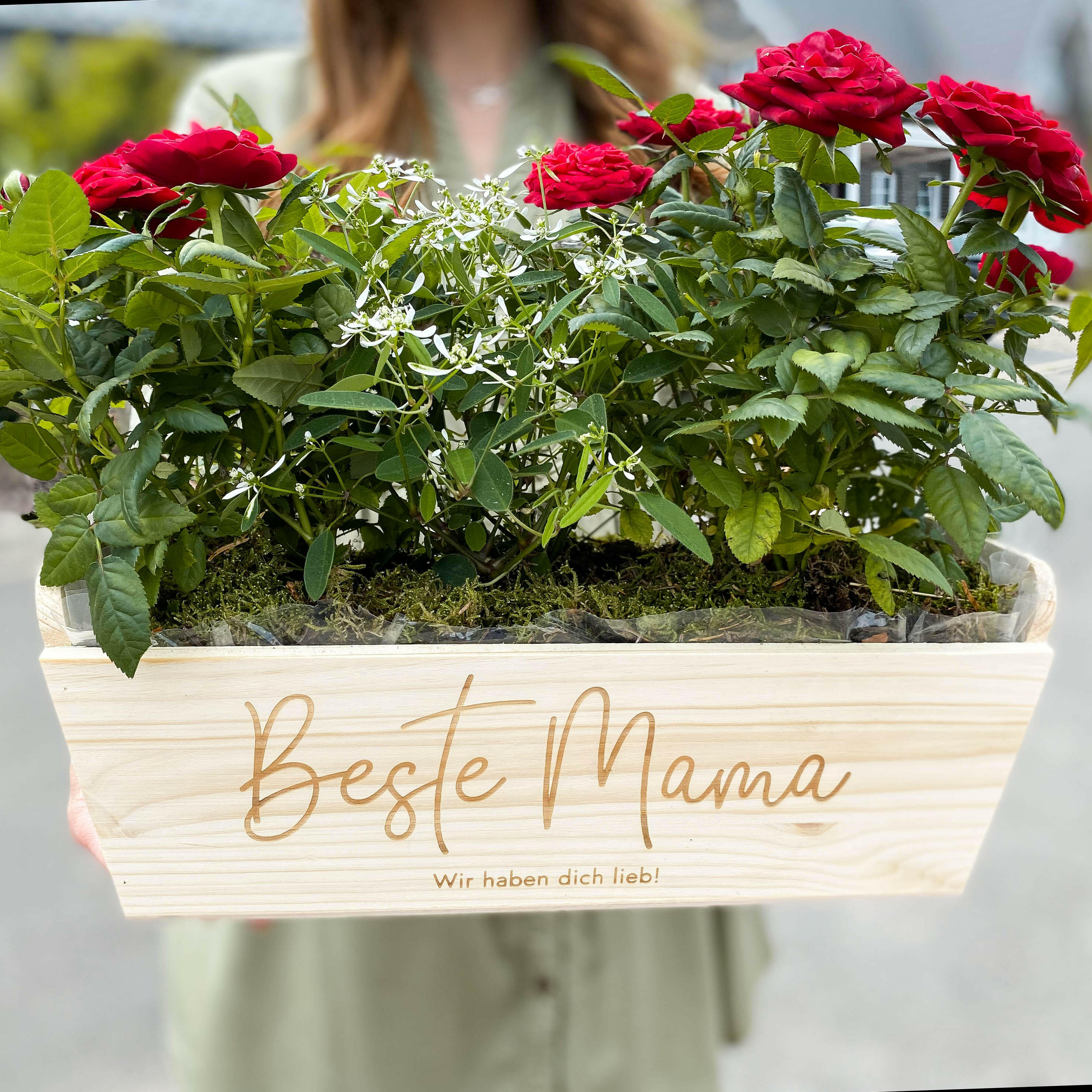 tote babys im blumenkasten Blumenkasten mit Gravur - Personalisiert (mit Gravur)