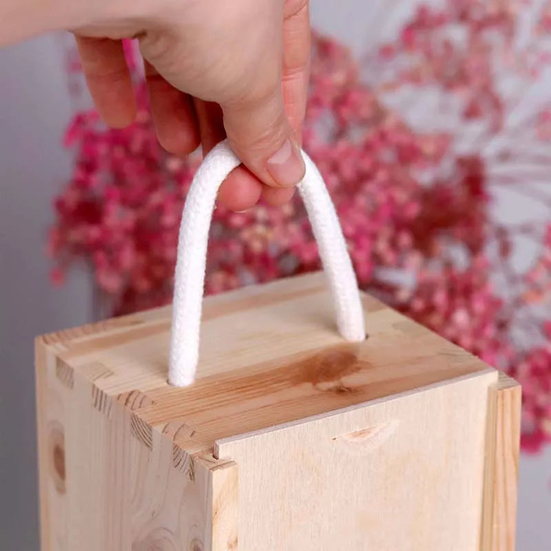 Weinbox aus Holz für eine Flasche - Weinkiste als Geschenkbox personalisiert mit Gravur | Icons Motiv -  Image 6
