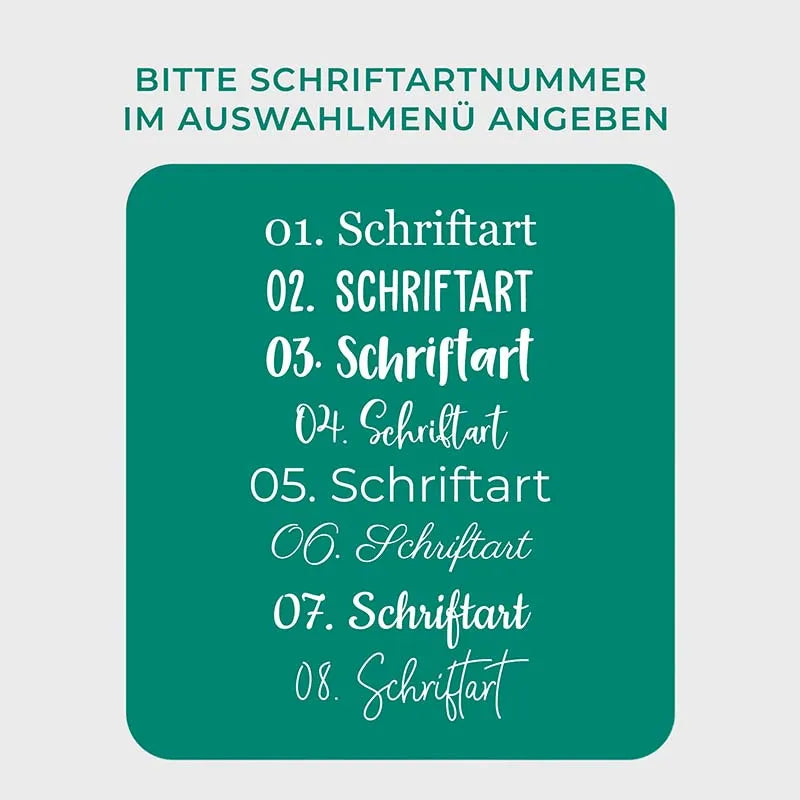 Türschild Personalisiert - Druck mit Name & Familie - Hausschild mit Wunschtext - Image 5