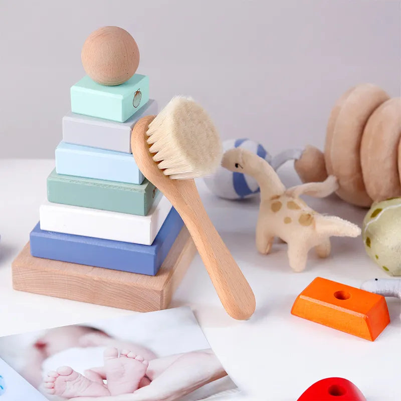 Personalisierte Haarbürste für Baby - Geschenk zur Geburt mit Name - Image 6
