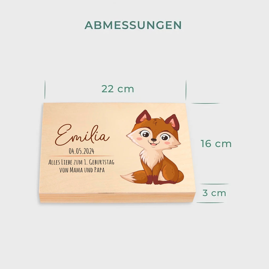 Kinderbesteck personalisiert mit Namen - Besteckset Fuchs Motiv - Image 5