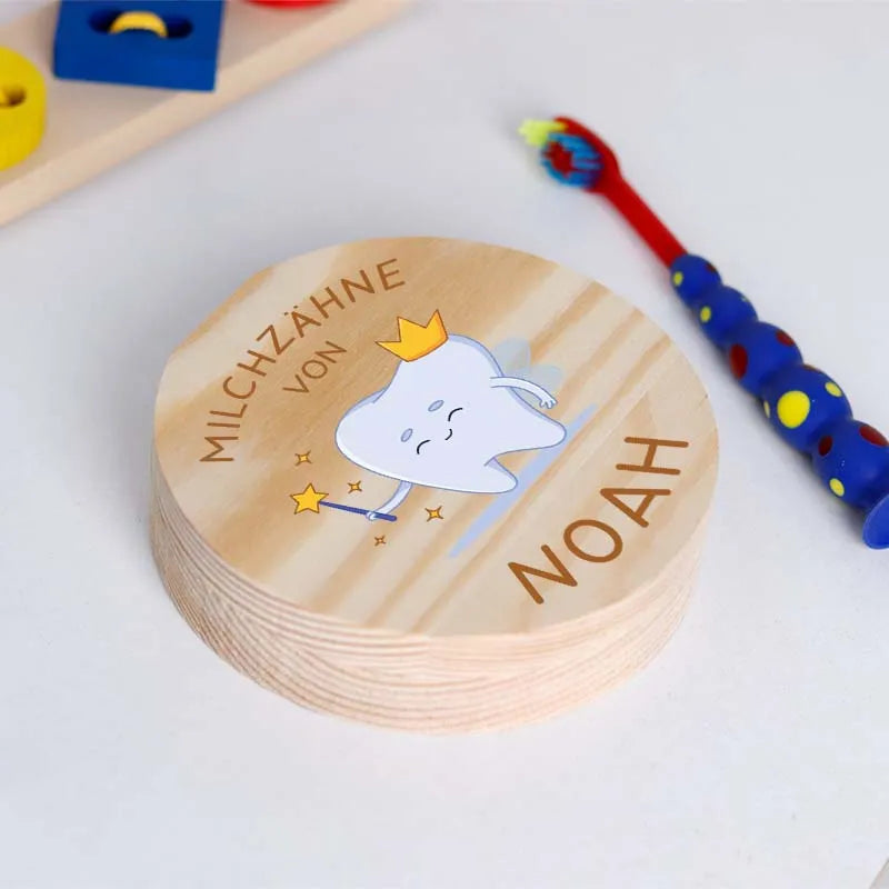 milchzähne aufbewahren Milchzahndose personalisiert – Erinnerungsstück für Kinder