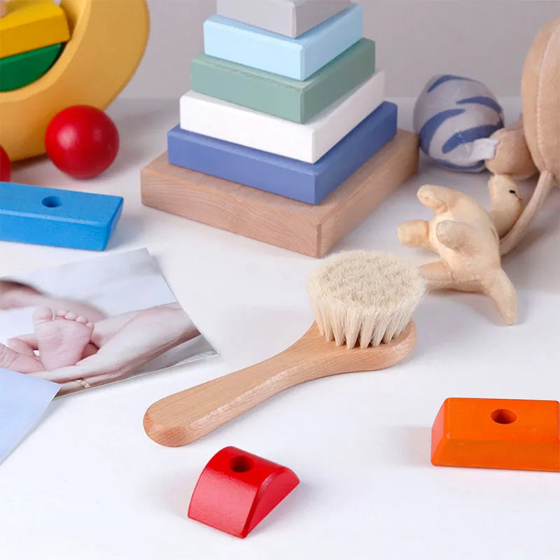 Personalisierte Haarbürste für Babys - Geschenk zur Geburt mit Foto  Image 4
