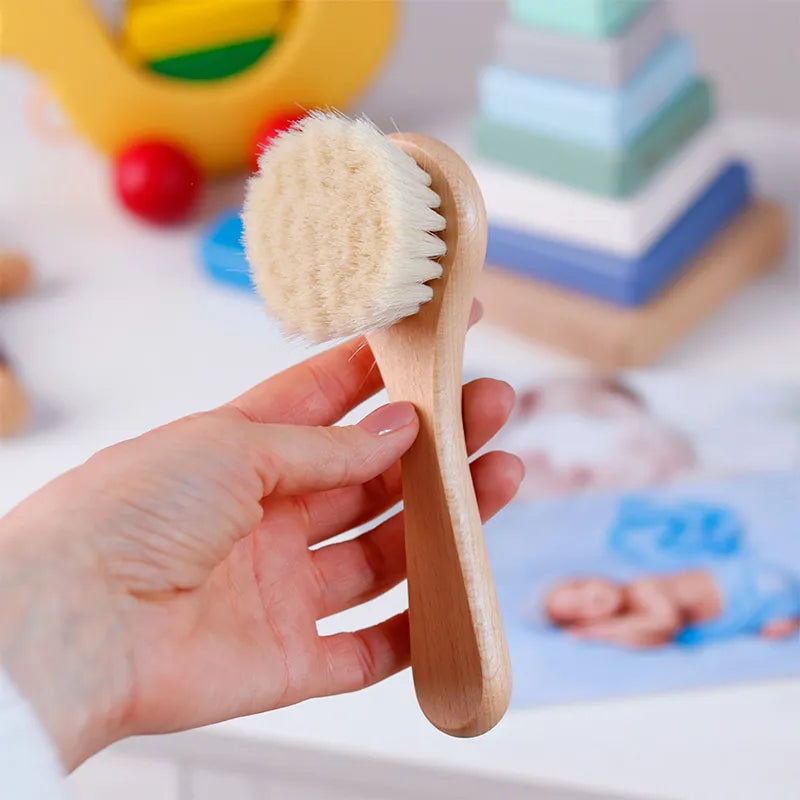 Personalisierte Haarbürste für Baby - Geschenk zur Geburt mit Foto, Name - Image 7