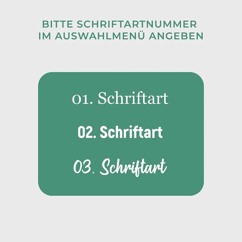 Personalisierter Acrylglas Wandkalender abwischbar | Familienplaner mit Name - Schwarz- Image 7