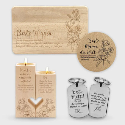 Geschenk-Set für Mama - Geschenk zum Muttertag mit Text - Image 1