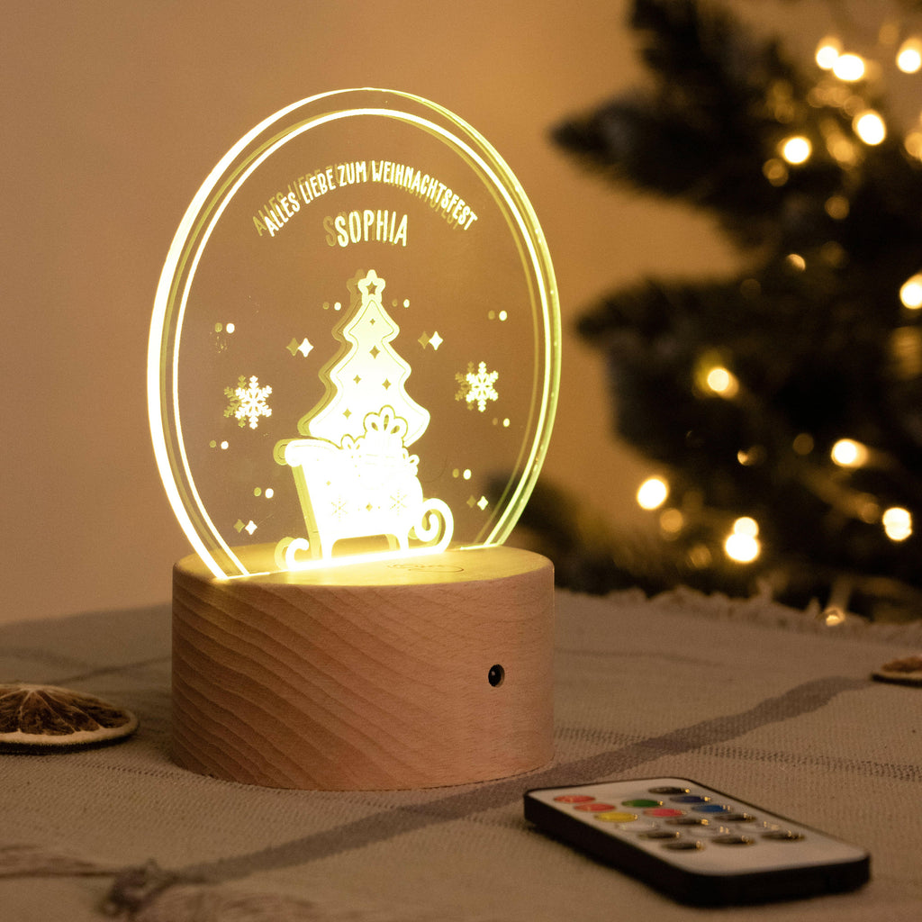 LED Kinder Nachtlicht - Personalisiert - Schlummerlicht Baby mit Namen - Image 5