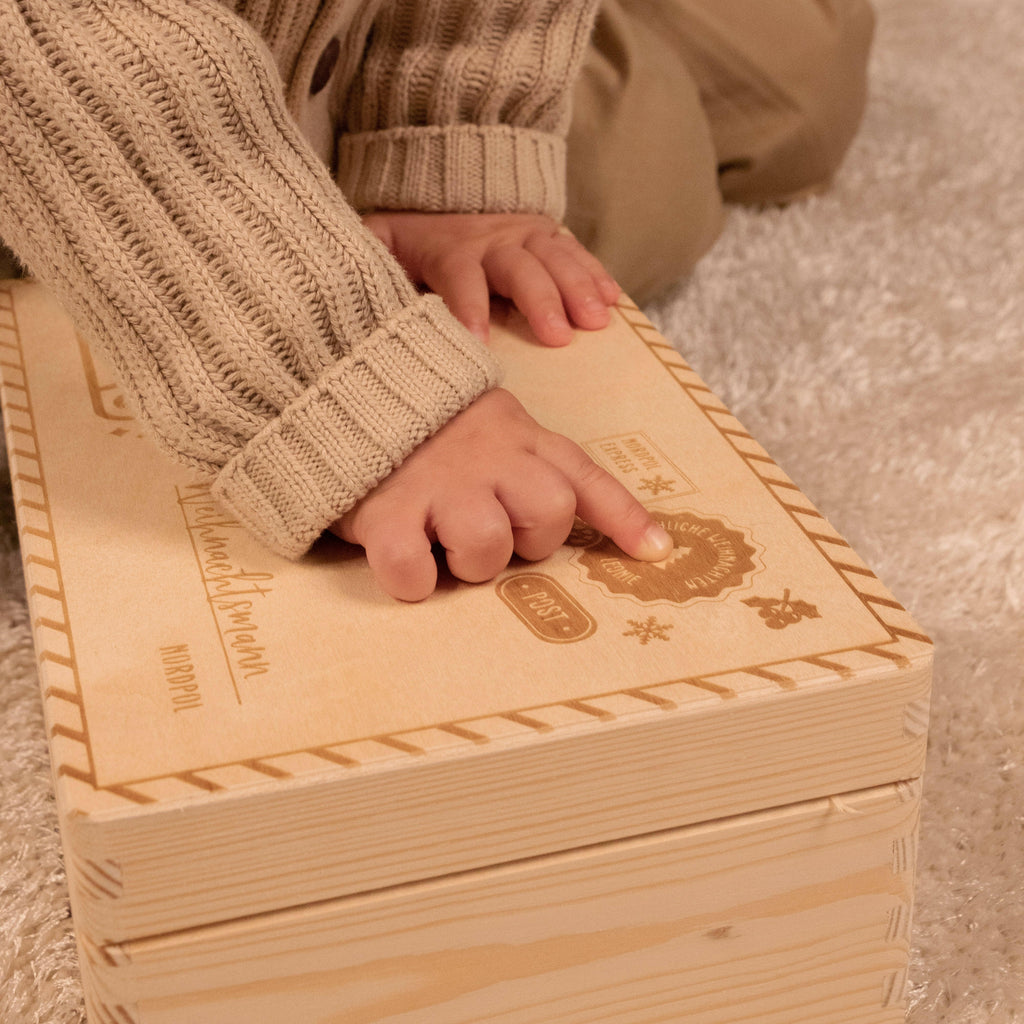 Erinnerungsbox - Personalisiert - Weihnachtsbrief Motiv.