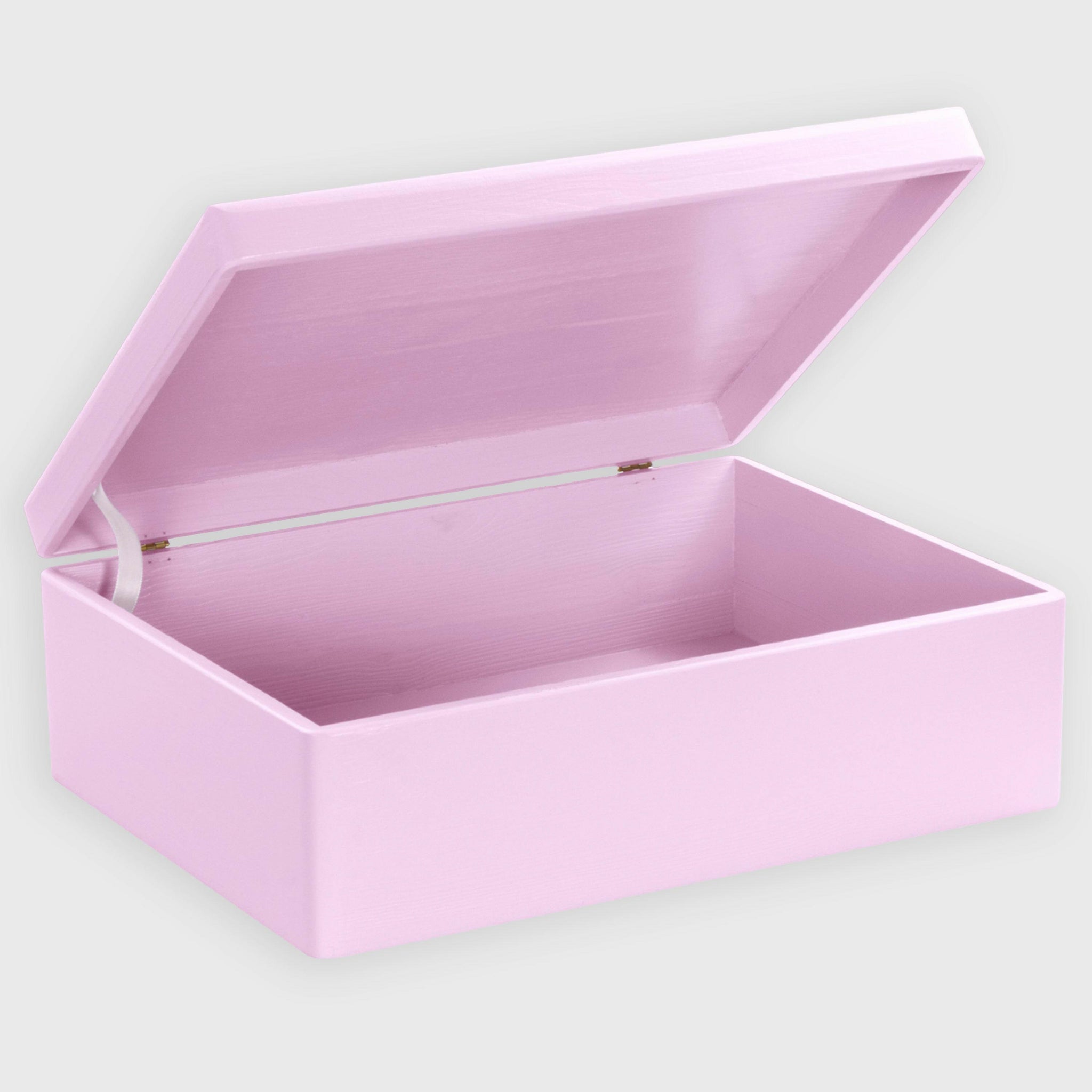 Nimbbex Geschenkbox Mit Deckel – 25,4 X 25,4 X 25,4 Cm, Rosa, Inkl. Band & Seidenpapier