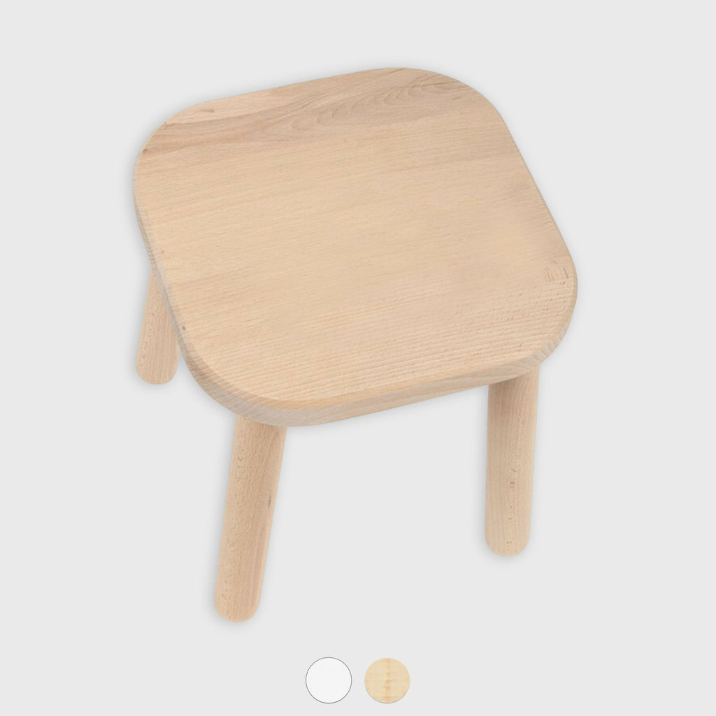 Kinderhocker aus Holz.