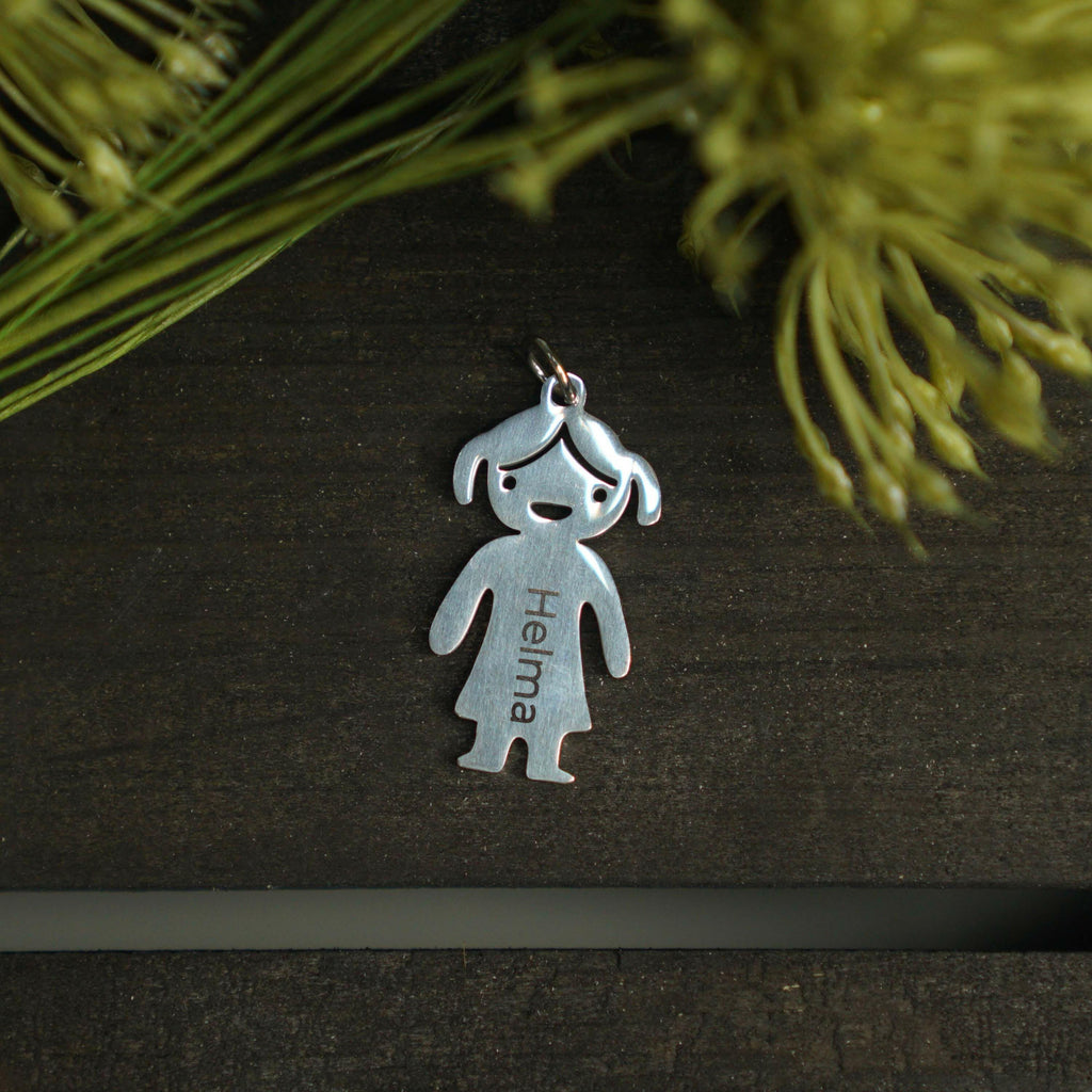 Zusätzliche Mädchenfigur für Schlüsselanhänger - Personalisiert - Image 4